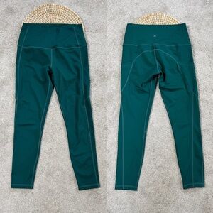 Fox & Robin Women’s High Waisted Legging High Impact Activewear in Green M